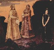 Wassnezow, Wiktor Michajlowitsch Drei Koniginnen des unterirdischen Reiches Sweden oil painting artist